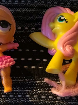 My Little Pony και L.O.L. Surprise! φιγούρες σαν καινούργιες, σετ 2 τεμαχίων