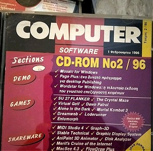 RETRO CD ROM SOFTWARE,GAMES, UTILITIES PC