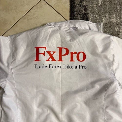 FxPro x BMW men's jacket like new, white