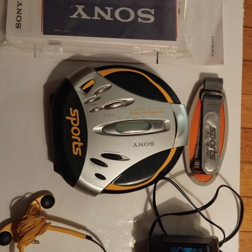 Sony Sports Disk player used, complete package