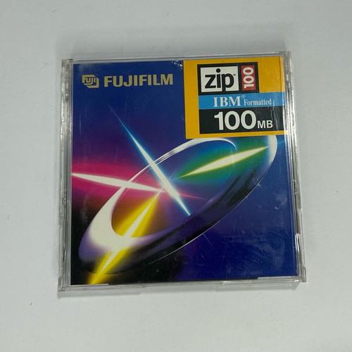 Fujifilm Zip 100MB IBM Formatted like new