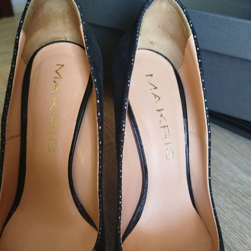 Women's shoes used, size 37, black pumps