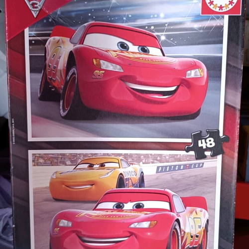 Cars puzzles like new, set of 2, complete