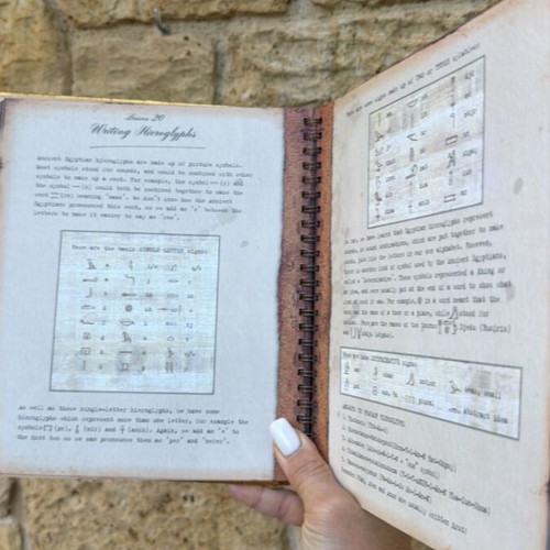 Wonders of Egypt A Course in Egyptology hardcover used