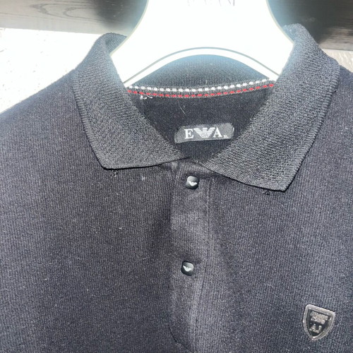 Emporio Armani long sleeve shirt black, size XL, like new