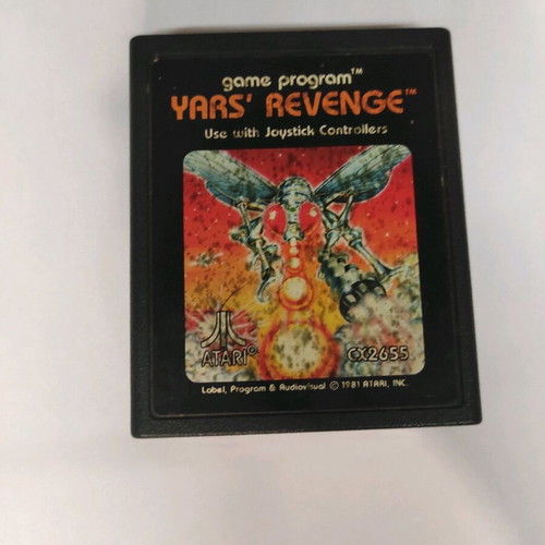Atari Yars' Revenge video game like new