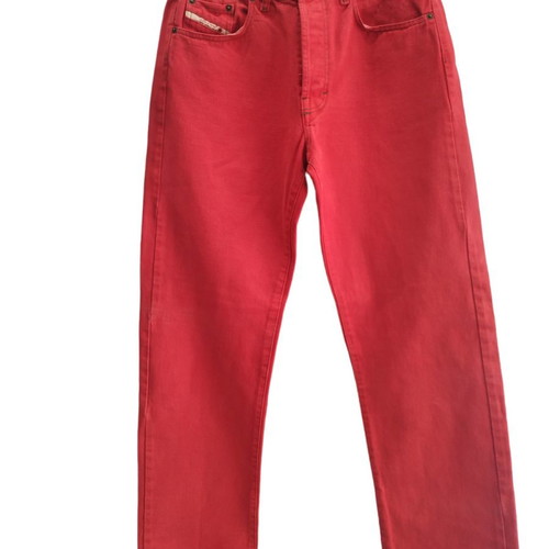 Vintage Diesel pants like new, red, size L