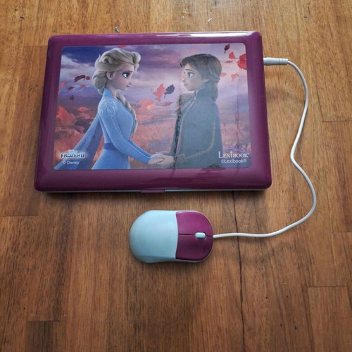 Educational bilingual laptop like new with 124 activities