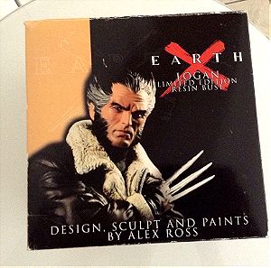 WOLVERINE EARTH X LOGAN BLOODY VARIANT BUST MARVEL NEW RARE LIMITED ALEX ROSS DESIGN