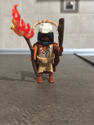 Playmobil figure Prehistoric Hunter like new