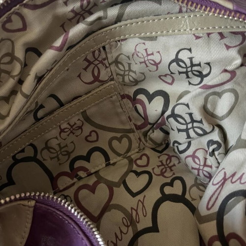 Guess shoulder bag Y2K patchwork design