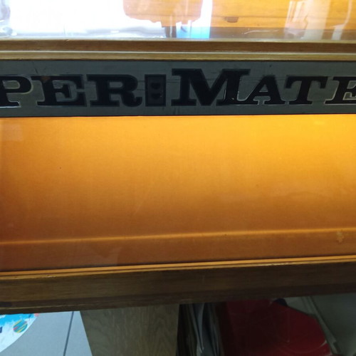 Paper Mate Illuminated Showcase 1960 like new, ideal for pen and pencil collections