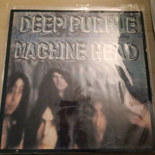 Deep Purple Machine Head vinyl LP used, original Greek press