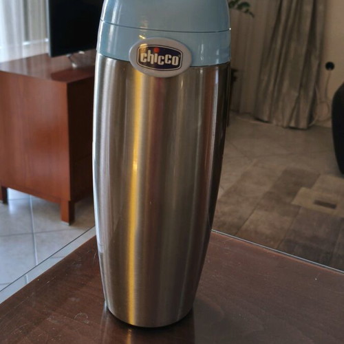 Chicco thermos used with plastic container for baby bottle