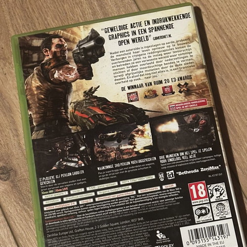 Rage Anarchy Edition Xbox 360 like new, action shooter