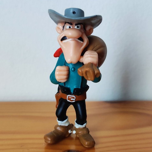 William Dalton vintage collectible mini figure 1997 Lucky Luke