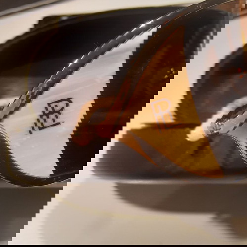 Γυαλιά ηλίου Ralph Lauren μεταχειρισμένα, μπεζ και χρυσαφί