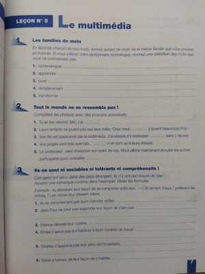 Fréquence jeunes 3 Cahier d exercices level B1, B2 new