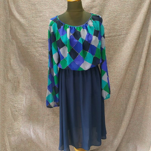 A+M augustat dress used, colorful, size M