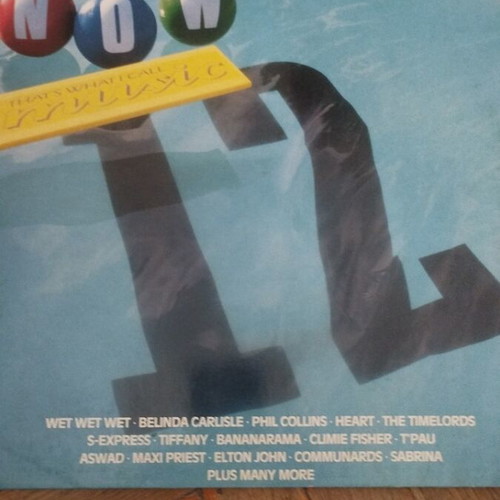 Now That's What I Call Music 12 double LP used, pop
