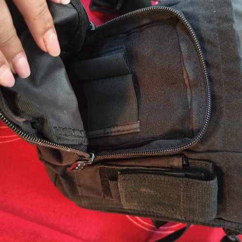 Polo Gun Tactical thigh and waist bag, black