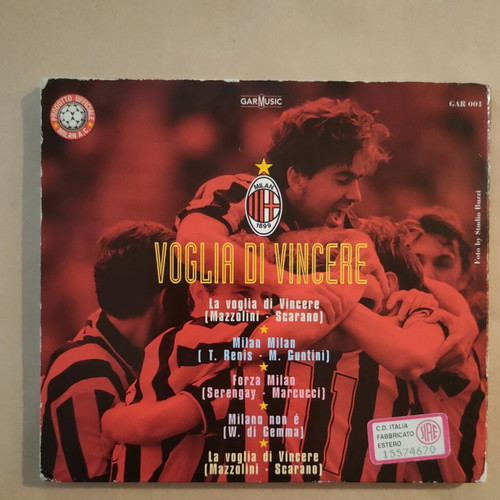 Milan FC CD collectible 1994 with stickers used