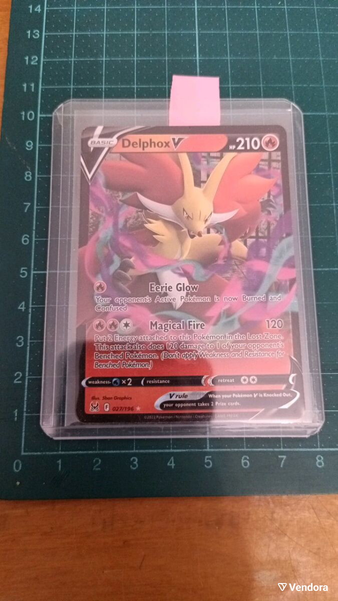 delphox v pokemon card value Delphox V - 027/196 Ultra Rare