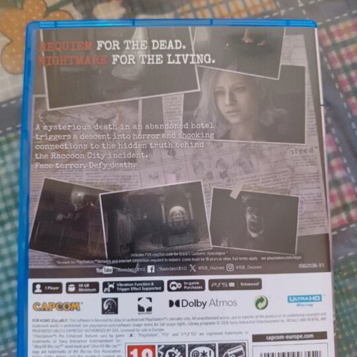Resident Evil Requiem PS5 like new