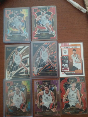Panini Filip Petrusev basketball card lot