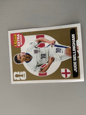 Jude Bellingham Extra Sticker FIFA World Cup 2026 Panini Gold καινούργιο