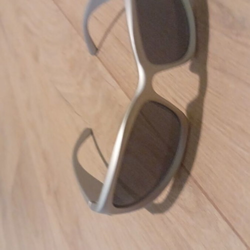 Sunglasses new, gray frame with black lens