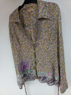 Floral blouse Didi like new, cotton, XXL