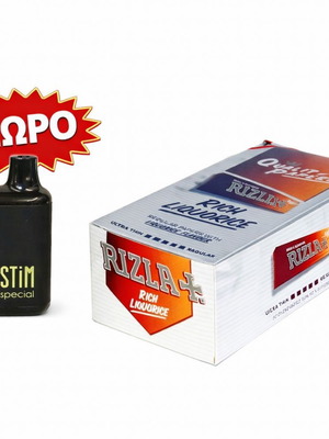 Rizla Liquorice Rolling Papers and Stim Special Disposable E-Cig new