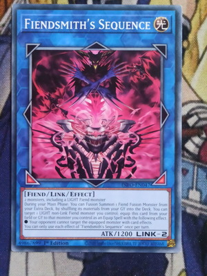 Fiendsmith's Sequence Link Monster κάρτα σαν καινούργιο
