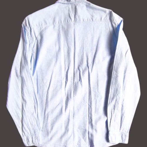 H&M Linen Shirt Regular Fit Men M Turquoise New