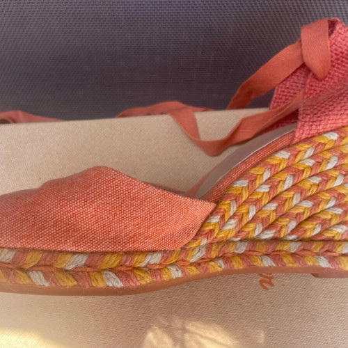 Castaner espadrilles peach size 36 like new