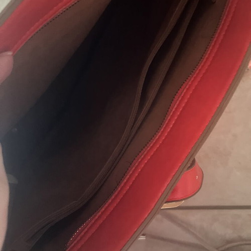Doca shoulder bag, red, large, new