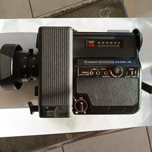 Canon 514XL S Canosound Super 8 camera used, untested