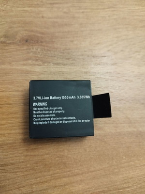 Action Camera Battery 3.7V 1050mAh like new for Lamtech SJCAM Akaso