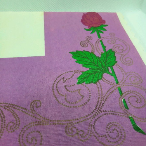 Collectible napkin D'70 unique