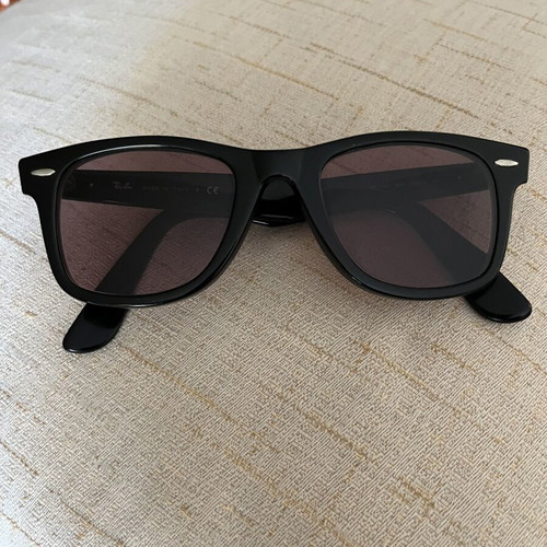 Ray Ban rb2140 901 Sunglasses with Myopic Lenses Like New, Black