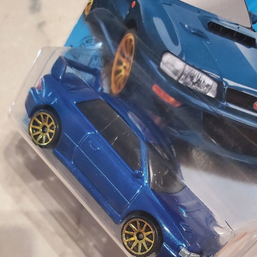 Hot Wheels 2021 Subaru Impreza toy car sealed