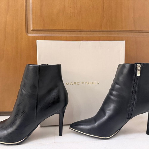 Marc Fisher Dalla black ankle boots size 41 like new
