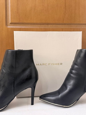 Marc Fisher Dalla black ankle boots size 41 like new