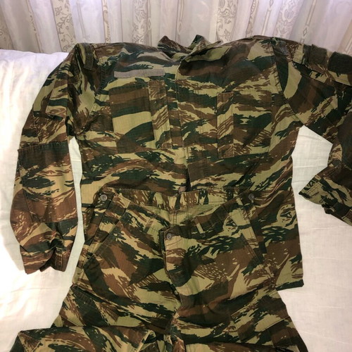Greek Lizard camouflage set size M like new