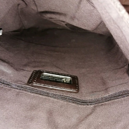 Sisley handbag dark-colored women's with metal details like new