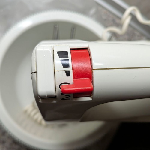 Krups hand mixer with rotating bowl used
