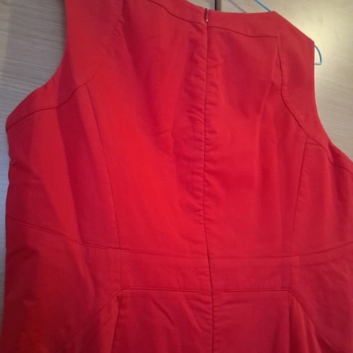 Lola custom made red dress like new, sizes M and L