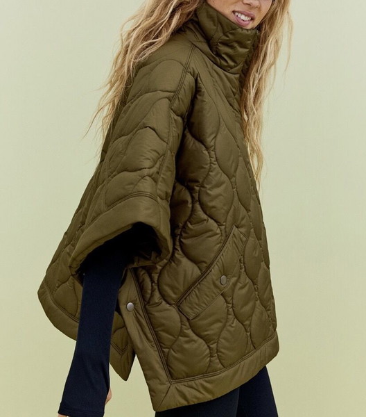 NEW! Καινούργια αδιάβροχη καπιτονέ κάπα H&M