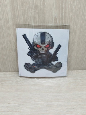 Punisher sticker new, durable waterproof vinyl